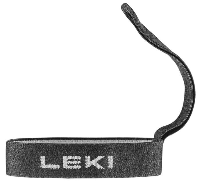 Leki Comfort Flex cinghie di sicurezza per guanti, neri