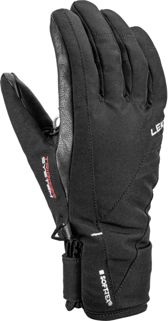 Leki Cerro 3D Donna guanti invernali da discesa, neri