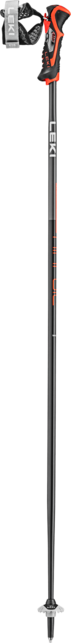 Leki Airfoil 3D bastoncini da sci, antracite scuro-rosso brillante-nero