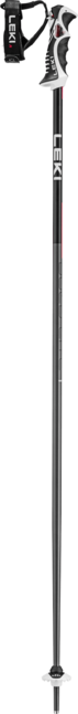 Leki Bold Lite S bastoncini da sci, antracite scuro-rosso brillante-nero