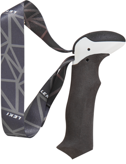 Leki Aergon Foam pezzo di ricambio, bianco-grigio-marrone, 18 mm