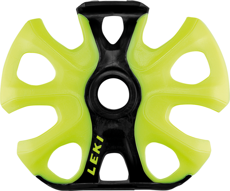Leki Big Mountain binding 95 mm, giallo neon-nero