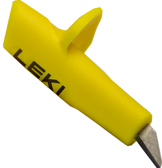 Leki Roller Speed Tip 8mm, giallo neon