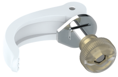 Leki Speed Lock 1 leva, bianco, 18|16 mm