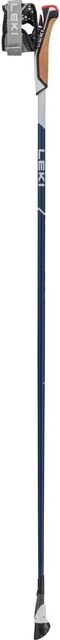 Leki Smart Pacer Lite bastoncini da nordic walking, blu notte-metallizzato scuro-blu scuro-bianco