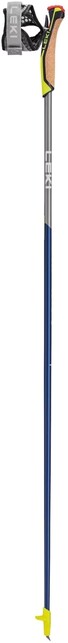 Leki Speed Pacer Lite bastoncini da nordic walking, blu notte-metallizzato scuro-antracite chiaro-giallo limone