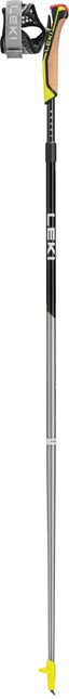 Leki Speed Pacer Vario bastoncini da nordic walking, antracite chiaro-nero-giallo neon