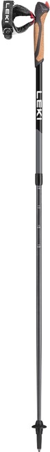 Leki Spin bastoncini da nordic walking, nero-argento-grigio-bianco, 100 - 130 cm
