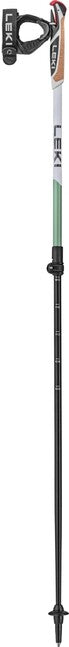 Leki Spin Shark SL bastoncini da nordic walking 100 - 130 cm, bianco-verde fumo-antracite scuro