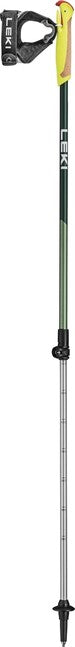 Leki Walker XS bastoncini da nordic walking 80 - 110 cm, verde metallizzato-verde oliva-bianco