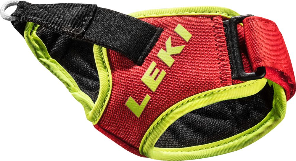 Leki Frame Strap Trigger S- S/M/L, rosso giallo