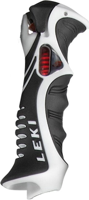 Leki Trigger S Impugnature Slalom 18mm, bianco/nero
