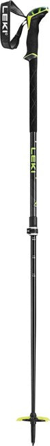 Leki Guide 2 bastoncini da sci alpinismo, nero/giallo neon/antracite scuro