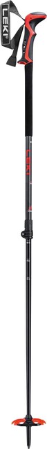 Leki Haute Route 2 bastoncini da scialpinismo, antracite scuro/rosso scuro/nero