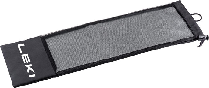 Leki Borsa pieghevole per bastoni, bianca e nera, 45 cm