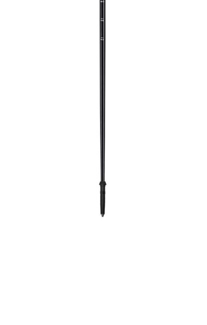 Leki Segmento inferiore del bastone fino a 150 cm - alluminio anodizzato 16 mm, nero