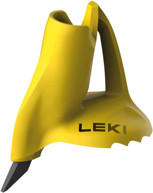 Leki Fin Vario basket s/m, giallo neon