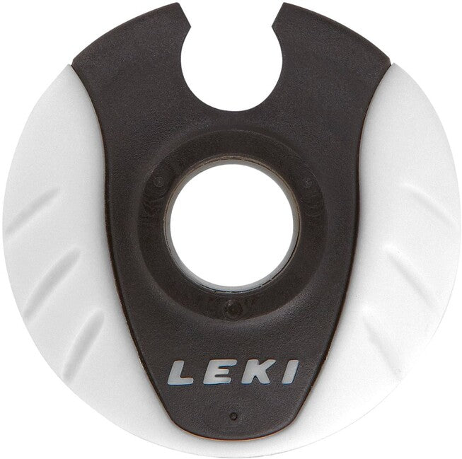 Leki Cobra piattini per bastoncini, bianco-nero
