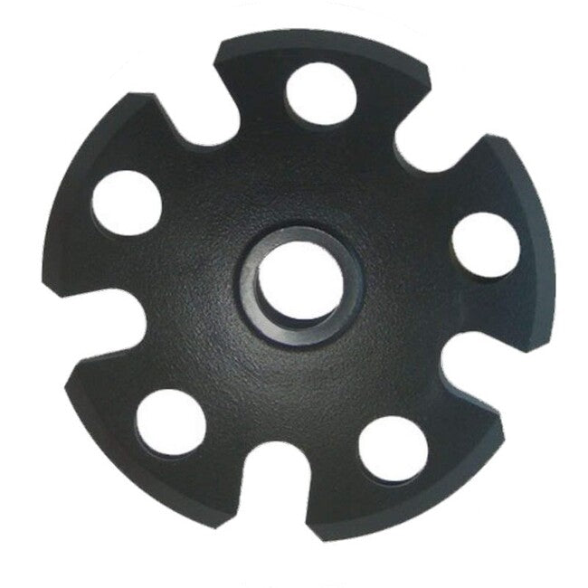 Leki Snowflake Piattini revolving basket con pezzi di fissaggio, nero
