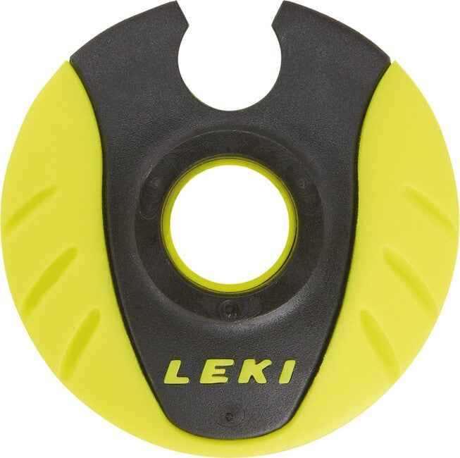 Leki Cobra piattini per bastoncini , nero/ giallo neon