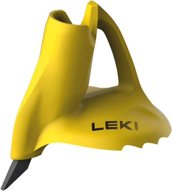 Leki Fin Vario Basket M/L piattini per bastoncini da sci di fondo, giallo neon