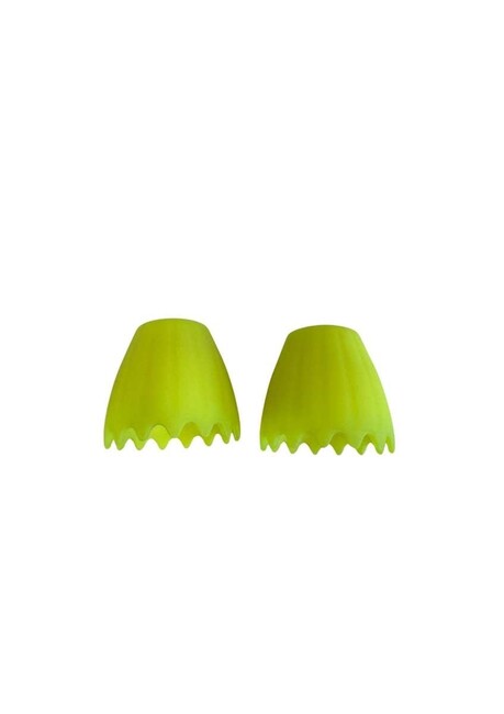 Leki Rondelle per bastoncini da sci DH/SG 32mm, giallo neon