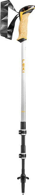 Leki Cressida bastoncini da trekking 90 - 125 cm, mango-bianco-argento