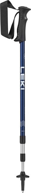Leki Eagle bastoni da trekking 110 - 145 cm, blu notte bianco scuro metallizzato