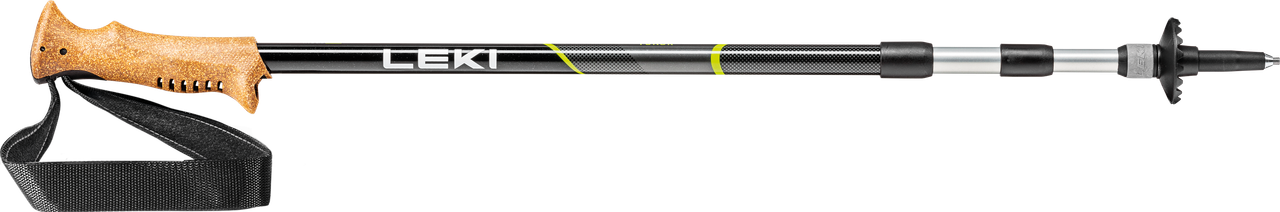 Leki Yurok AS bastoncini da trekking 110 - 145 cm, bianco-calce-antracite scuro