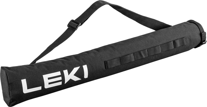 Leki Borsa per bastoncini da trekking, bianca e nera