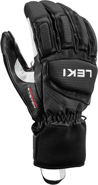 Leki Griffin Pro 3D guanti invernali, bianchi e neri