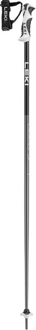 Leki Bold S bastoncini da sci alpino, antracite scuro/nero-bianco