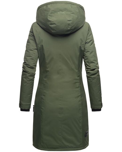 Navahoo Letiziaa cappotto invernale da donna con cappuccio, oliva