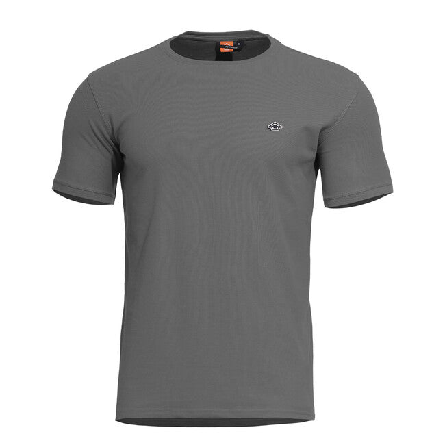 Pentagon Maglietta Levantes girocollo, grigio lupo