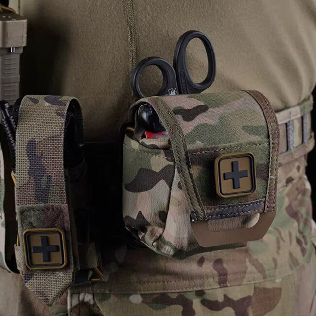 Leguon Omen kit di pronto soccorso tattico rapido per la sopravvivenza, cp camo