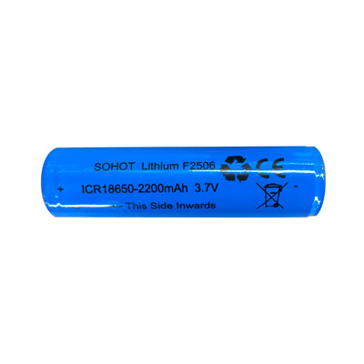 Batteria agli ioni di litio 18650 2200 mAh