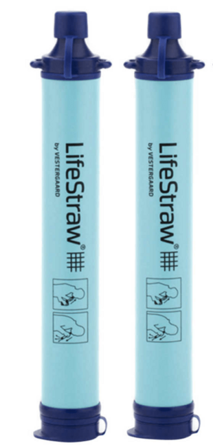 Lifestraw Filtro acqua personale (confezione da 2) , blu