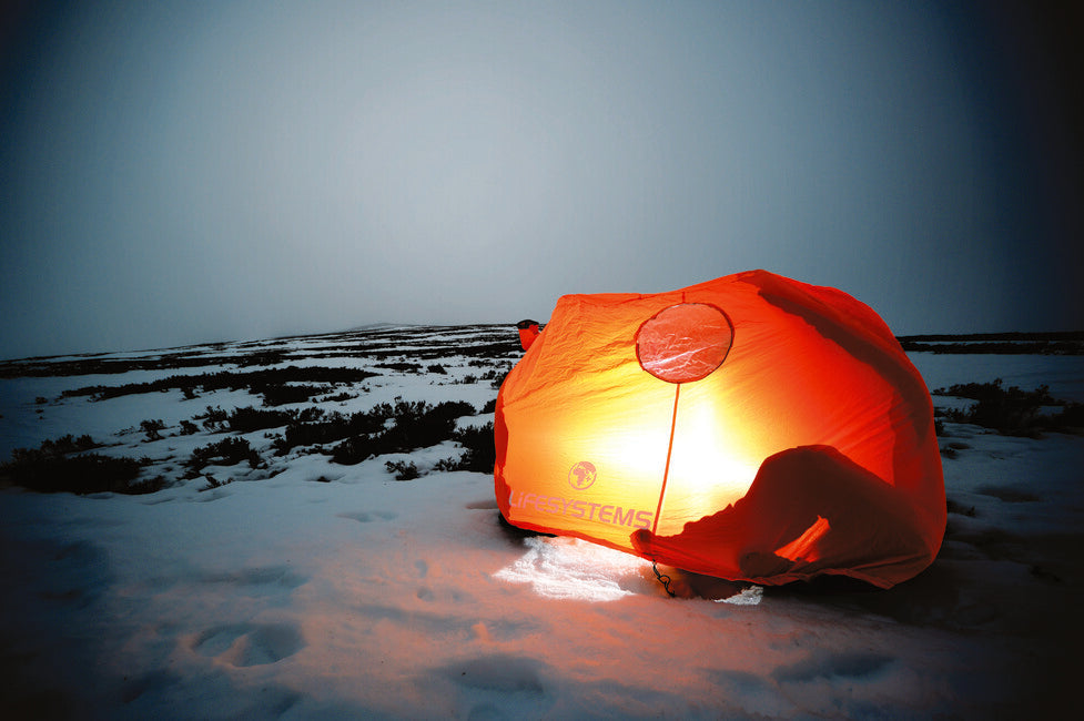 Lifesystems Ultralight Survival Shelter 2 rifugio impermeabile ultraleggero per 2 persone 140 x 90 x45 cm