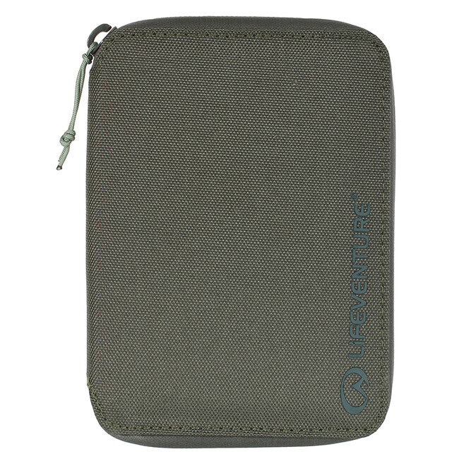 Lifeventure Portafoglio da viaggio con protezione RFiD, oliva