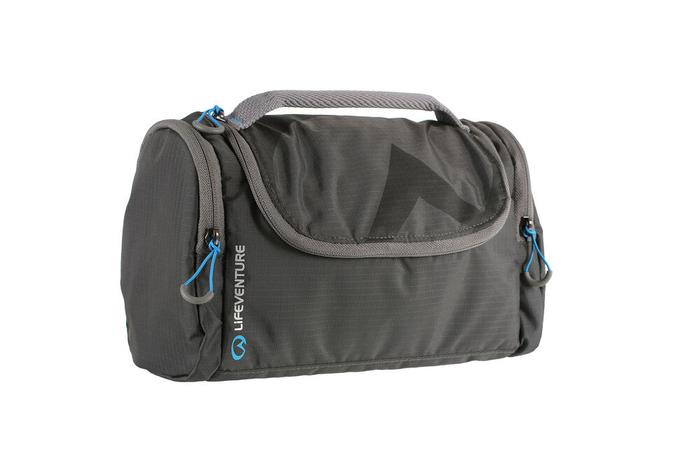 Lifeventure Holdall in nylon con specchio rimovibile, grigio