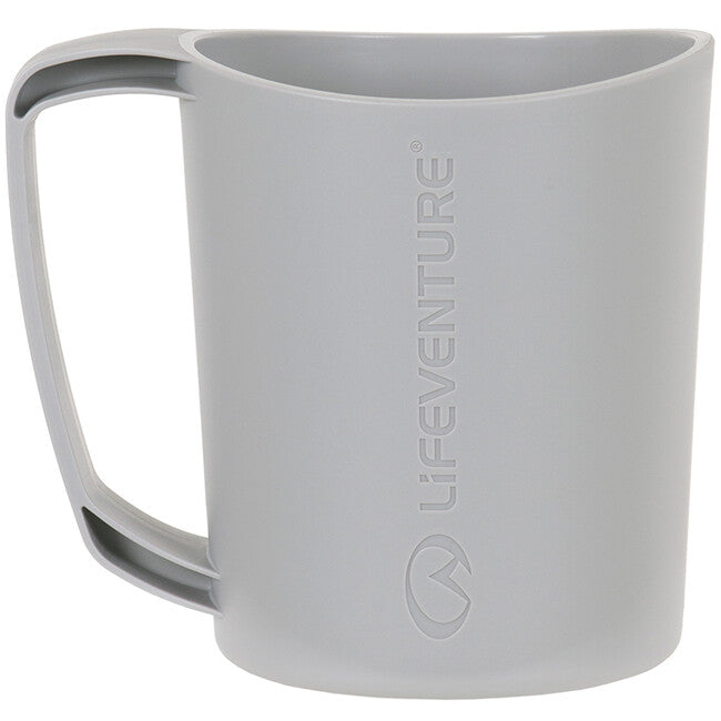 Lifeventure Ellipse Big Mug 450 ml, grigio chiaro