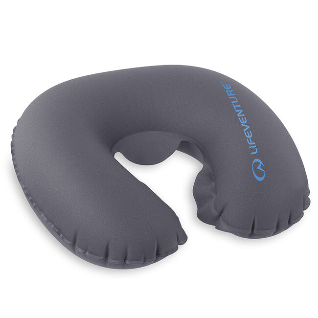 Lifeventure Cuscino da viaggio gonfiabile , grigio