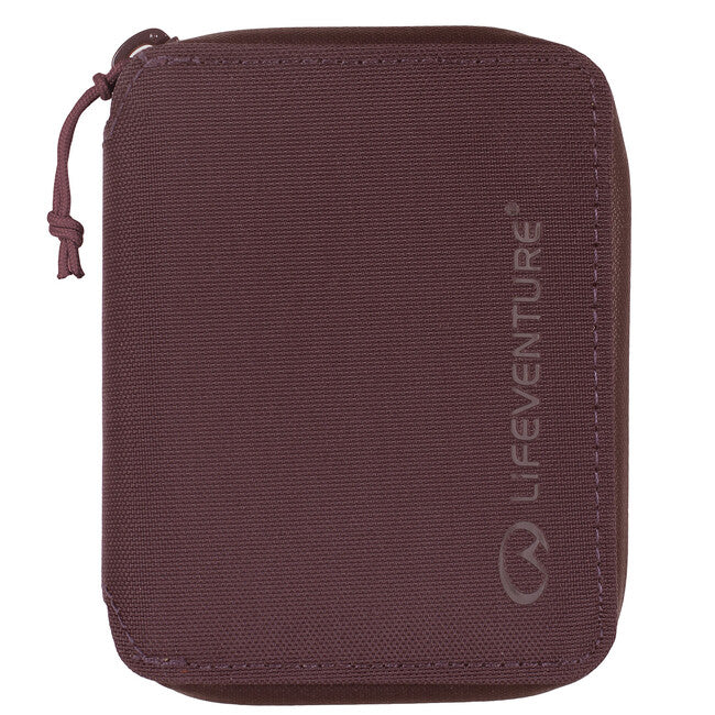 Lifeventure RFiD Bi-Fold portafoglio, prugna