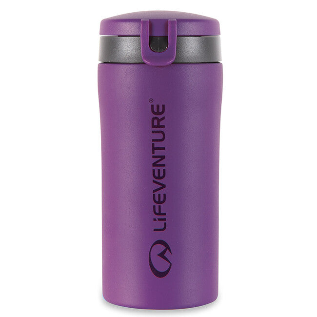 Lifeventure Flip-Top tazza termica 300 ml, viola