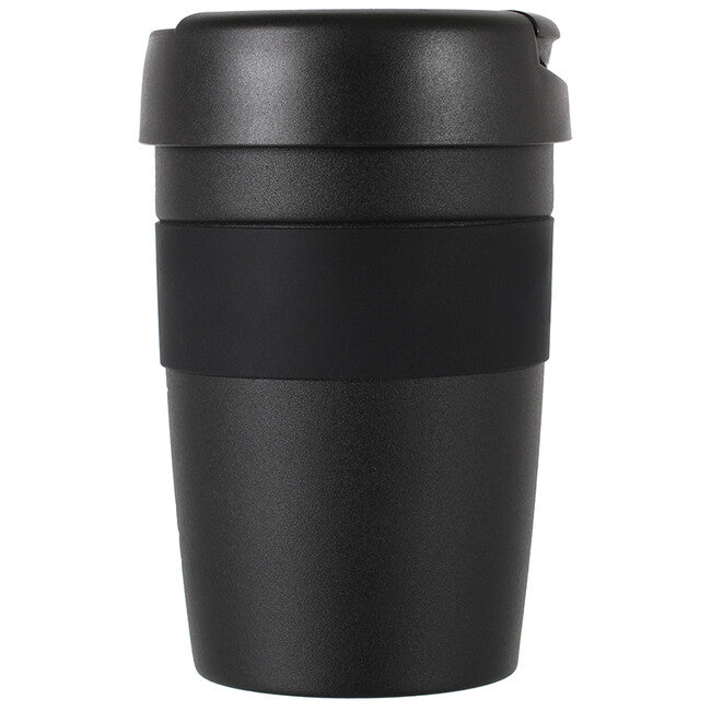 Lifeventure Tazza da caffé isolata da 350 ml, nera