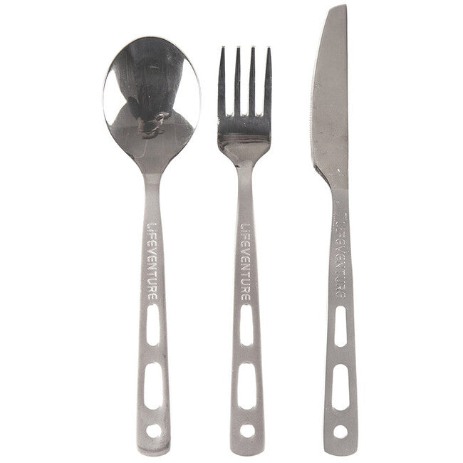 Lifeventure Basic set coltello forchetta cucchiaio
