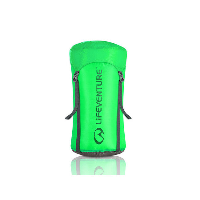 Lifeventure Sacco di compressione ultraleggero impermeabile 15 l, verde