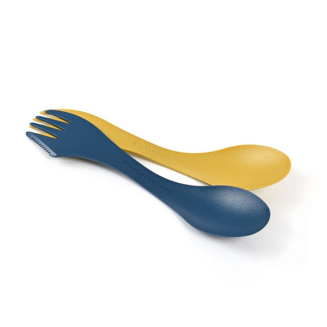 Light My Fire Spork cucchiaio multifunzionale per mancini, giallo/blu