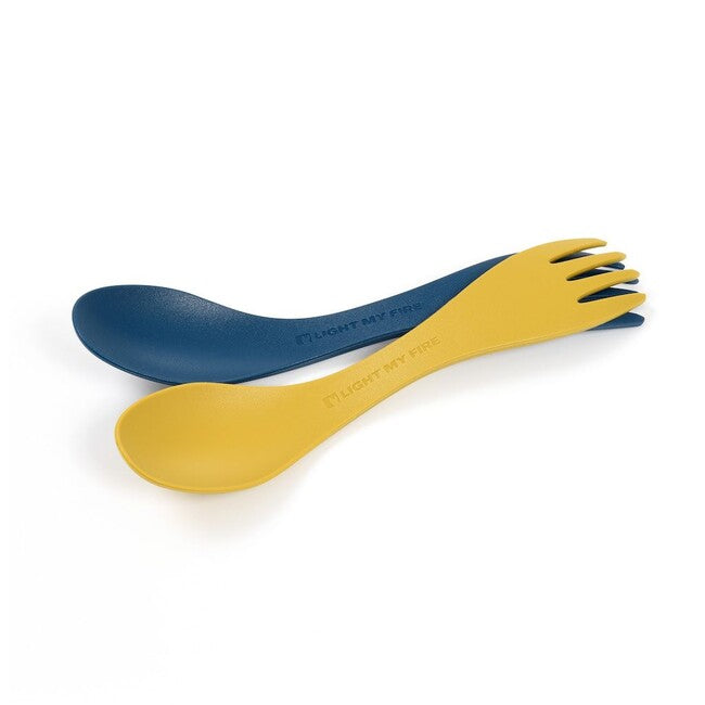 Light My Fire Spork piccolo cucchiaio multifunzionale 2pcs, blu/rosa