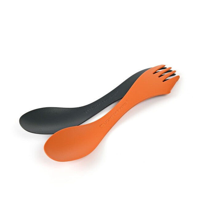 Light My Fire Spork medio multifunzione 2 pezzi, arancione/nero